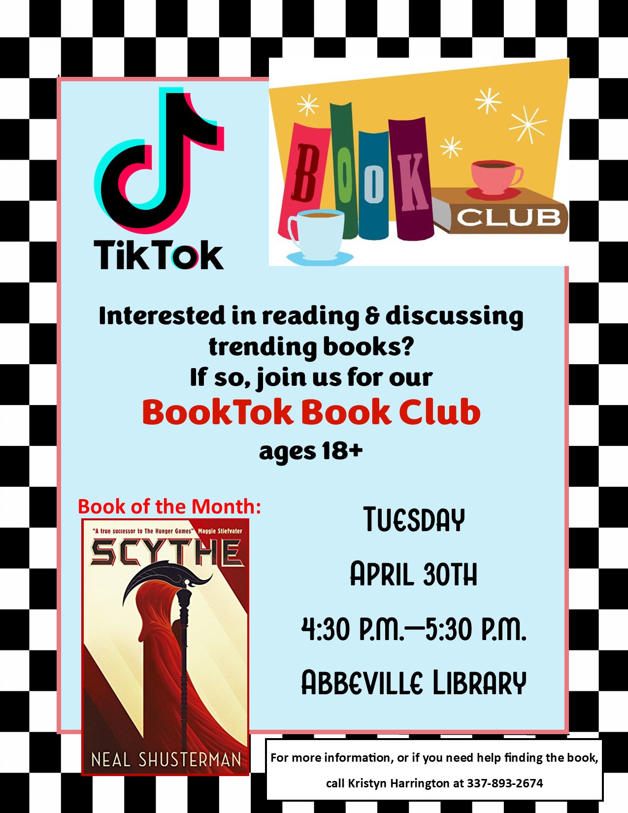 BookTok Book Club for Ages 18+