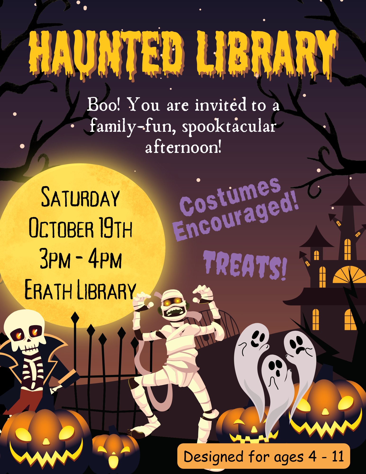 Haunted Library-Erath