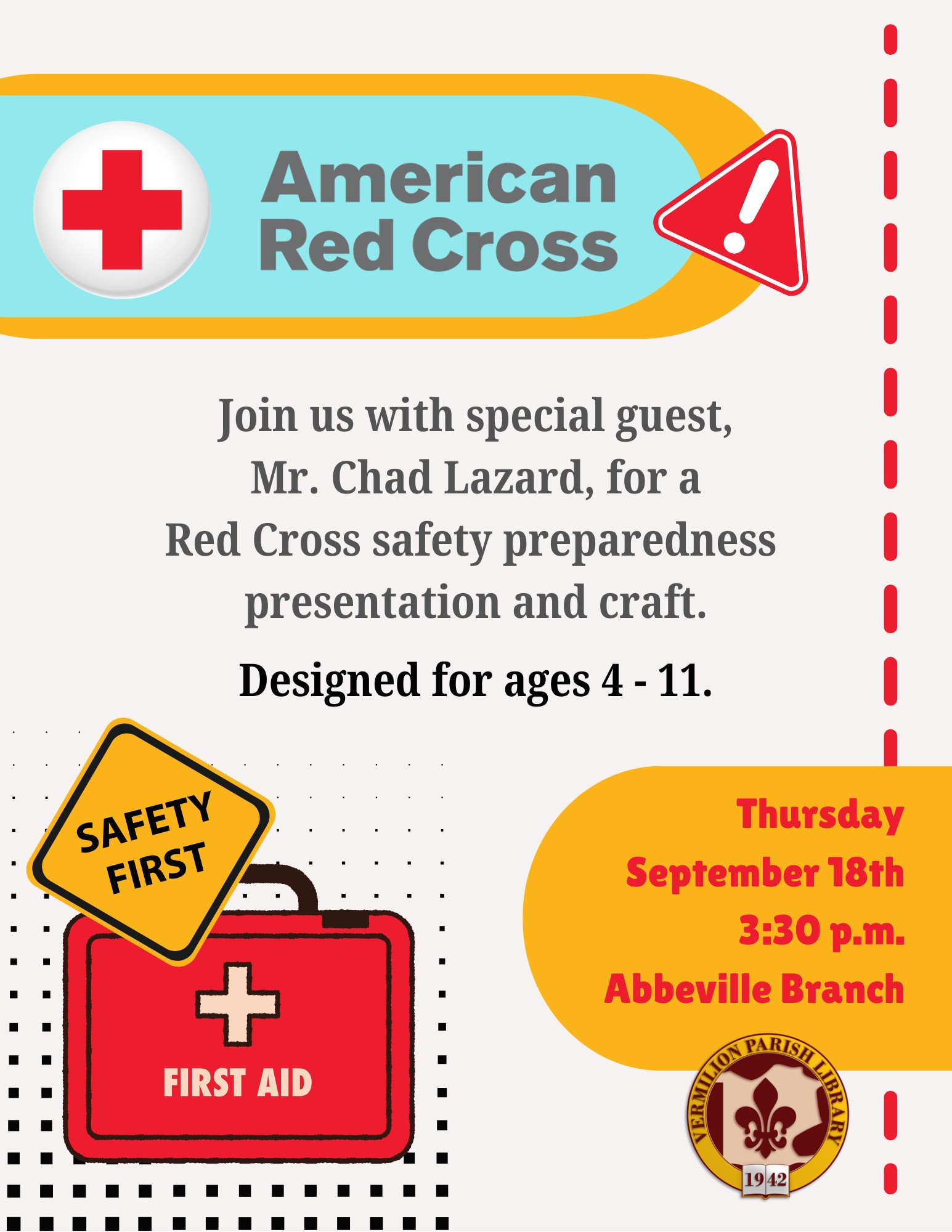 American Red Cross Safety Preparedness!
