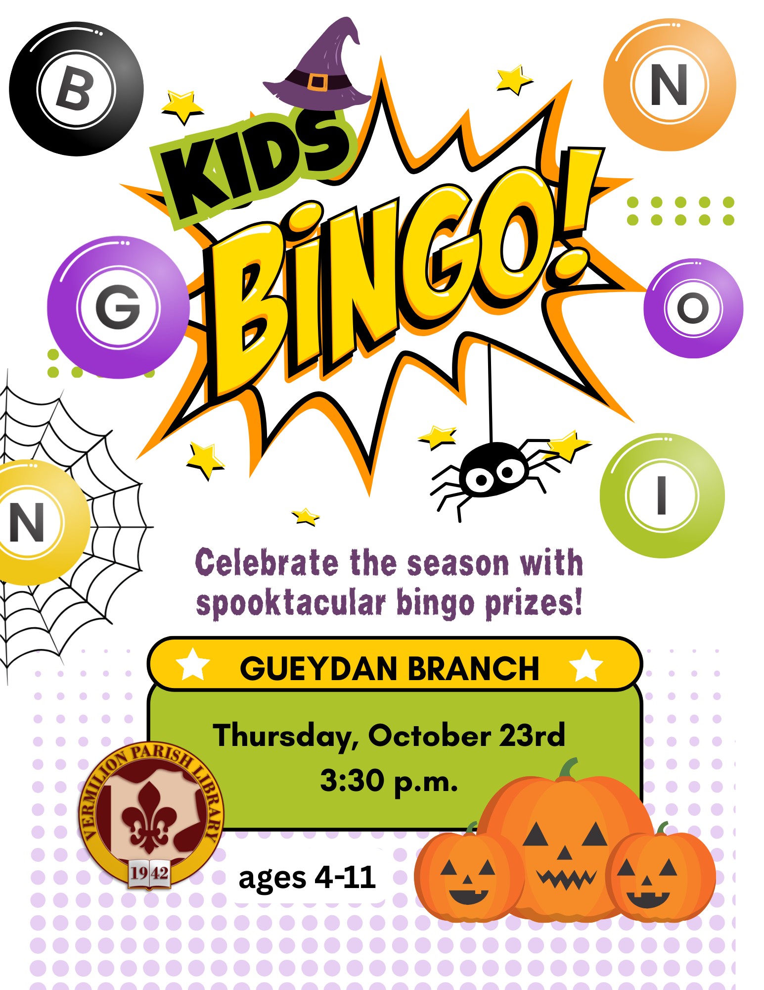 Kids Bingo-Gueydan
