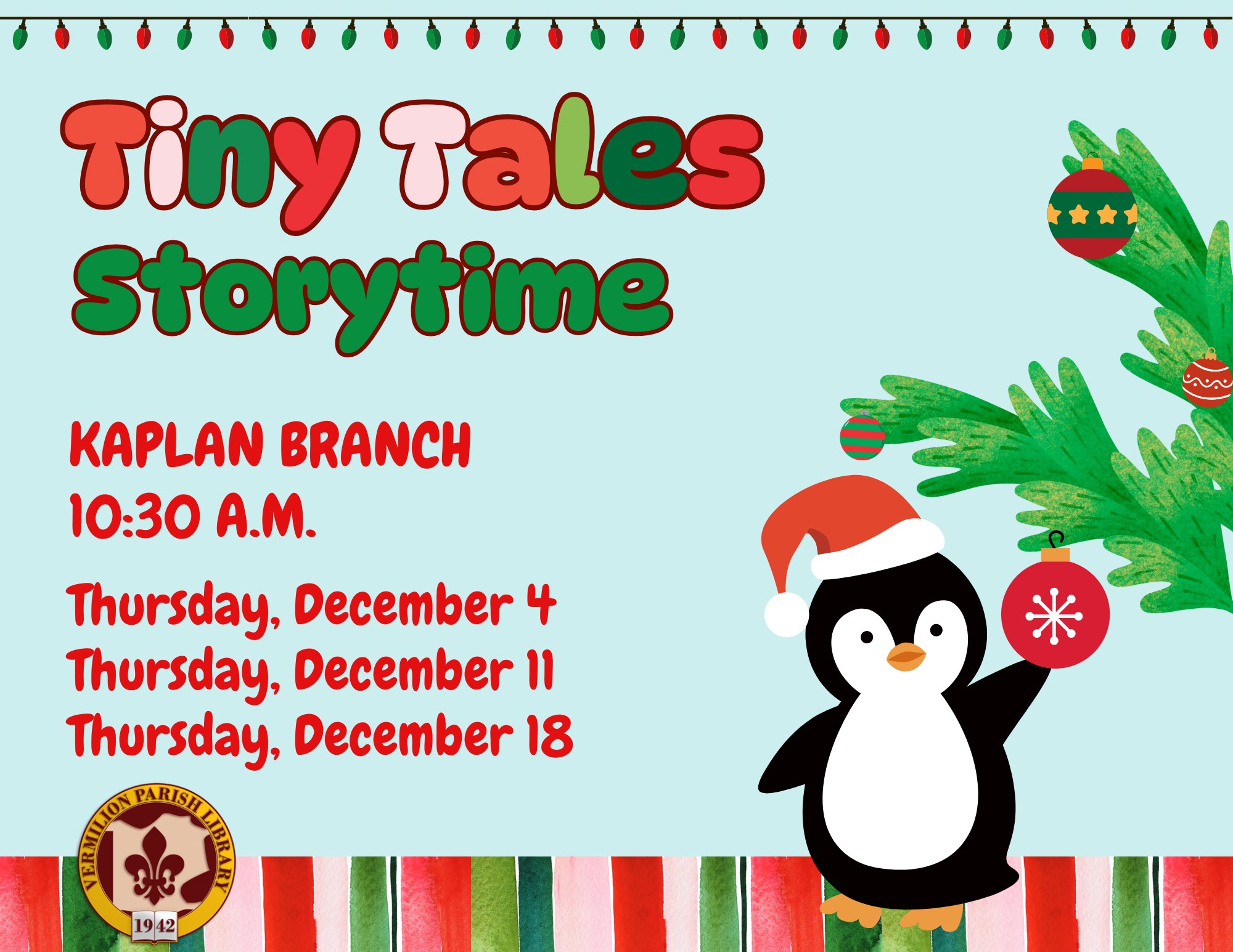 Tiny Tales Storytime–Kaplan