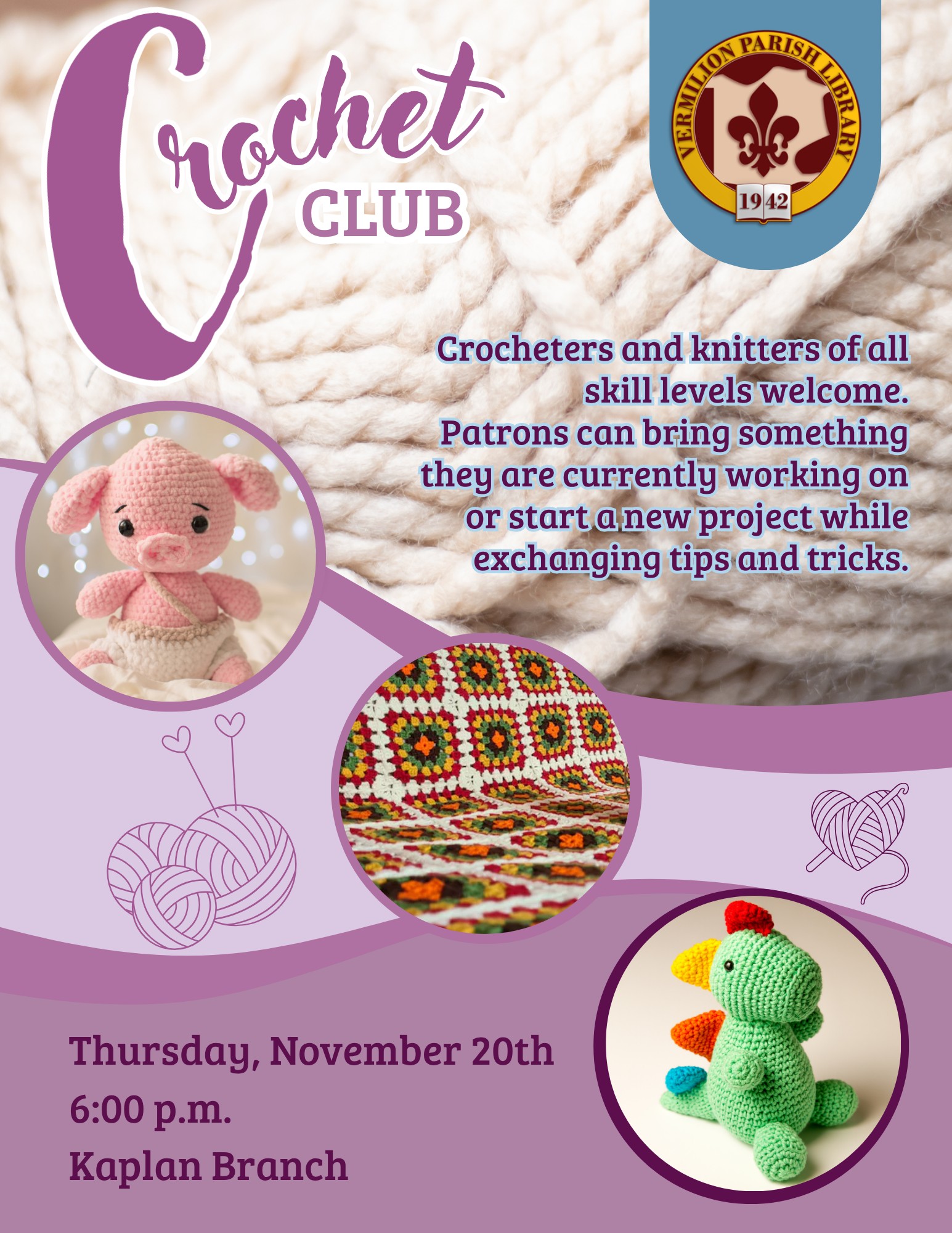 Crochet Club–Kaplan