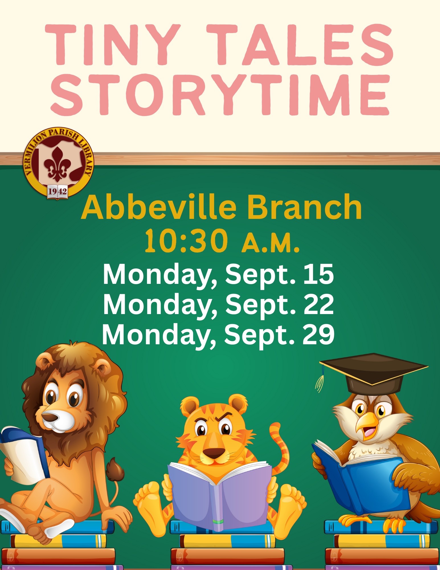 Tiny Tales Storytime-Abbeville