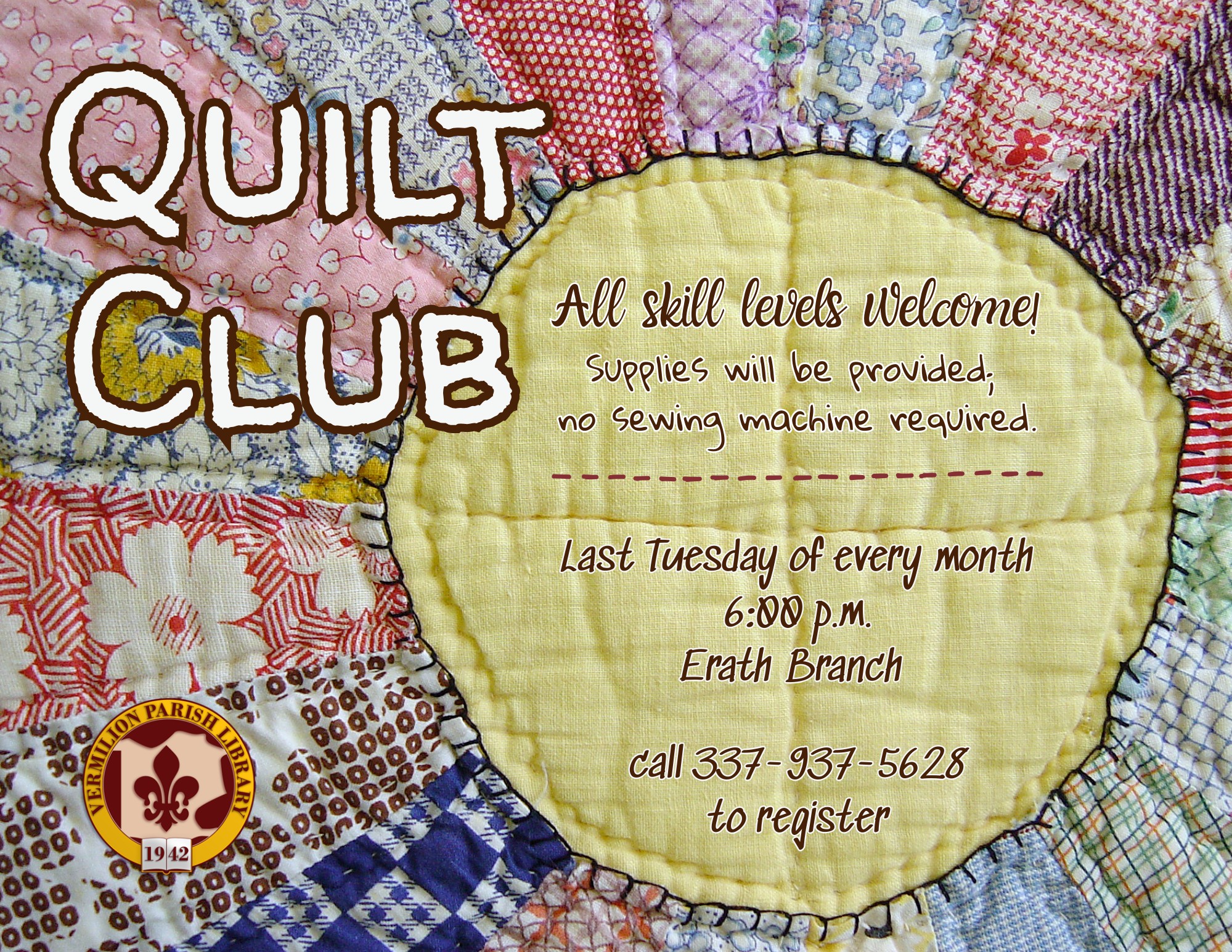 Quilt Club–Erath