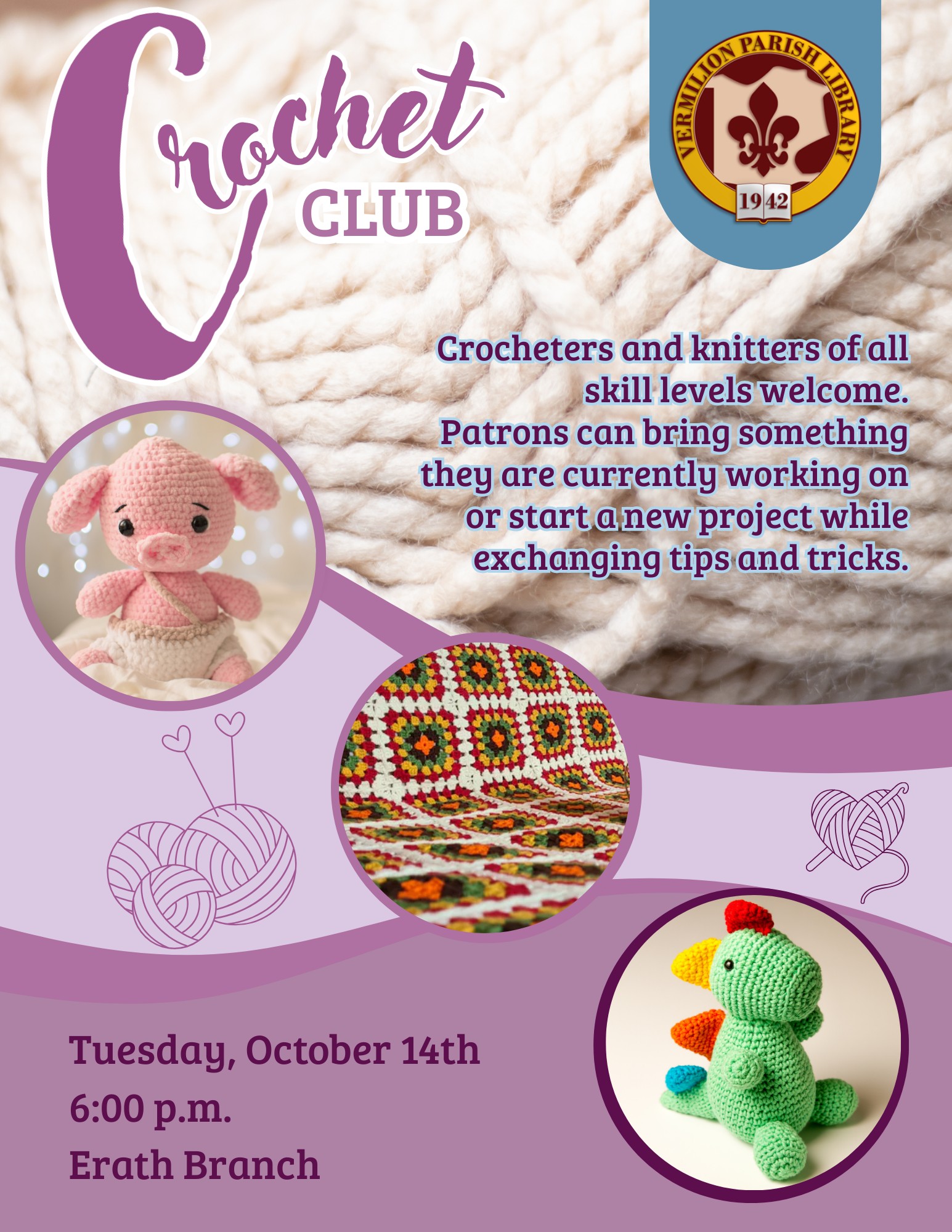 Crochet Club–Erath
