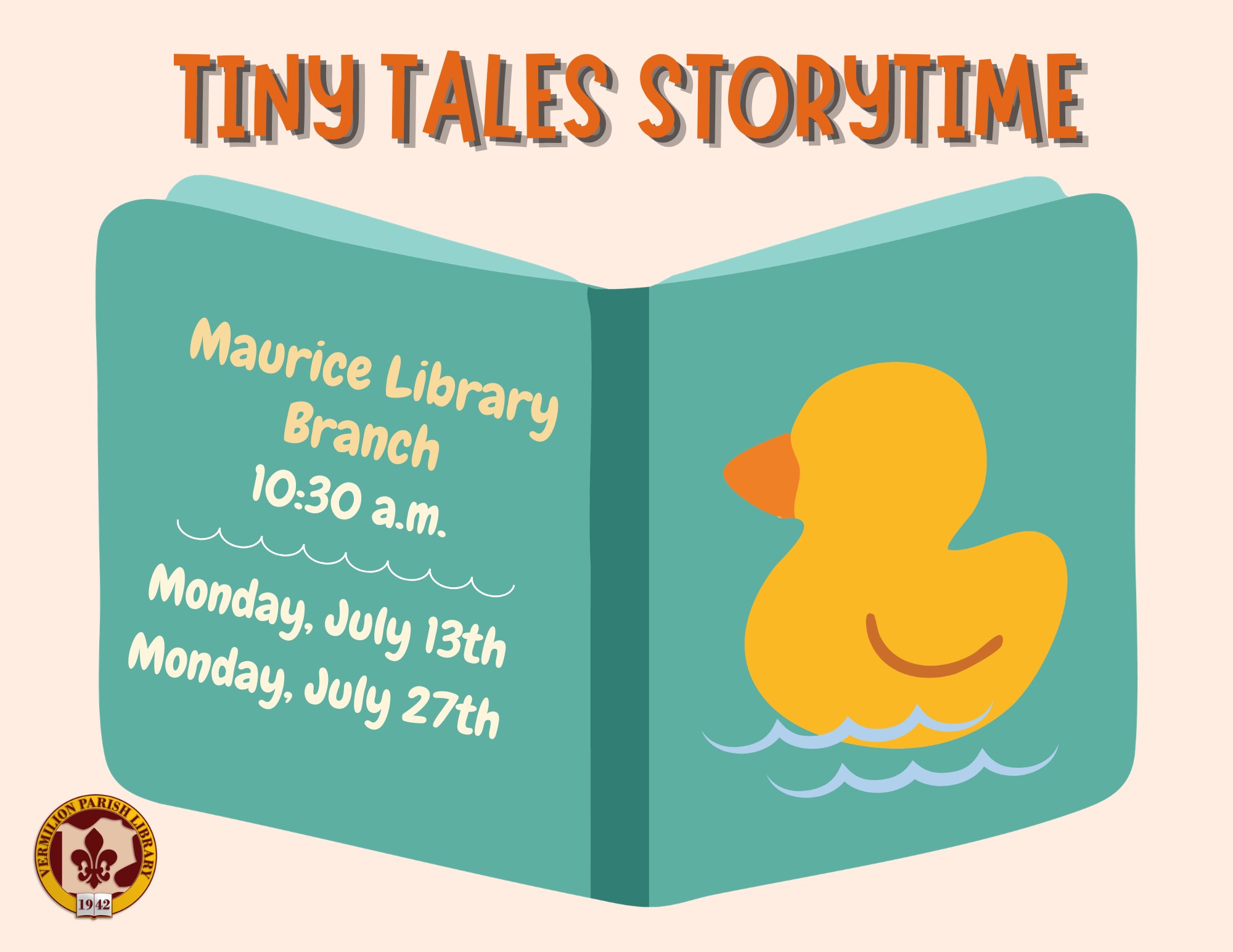 Tiny Tales Storytime–Maurice