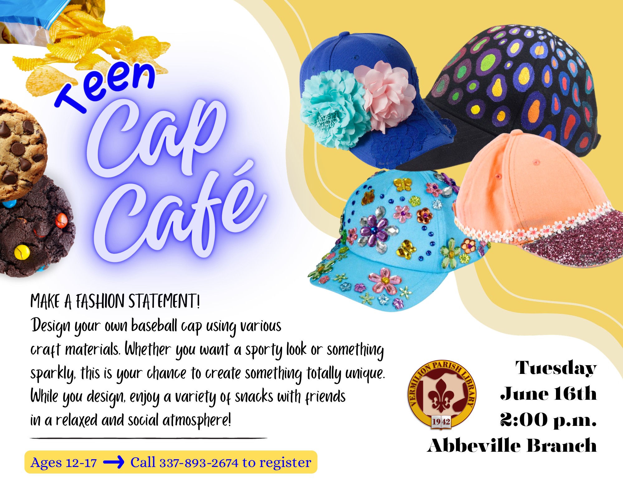 Teen Cap Cafe’–Abbeville