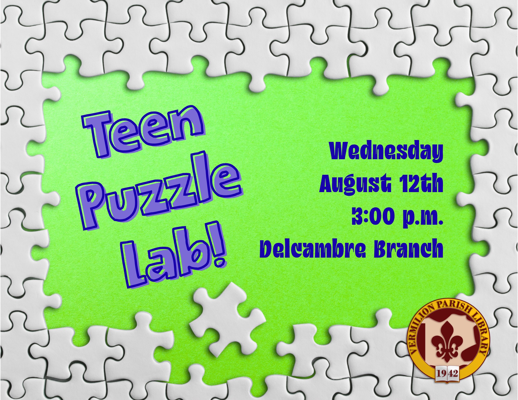 Teen Puzzle Lab–Delcambre