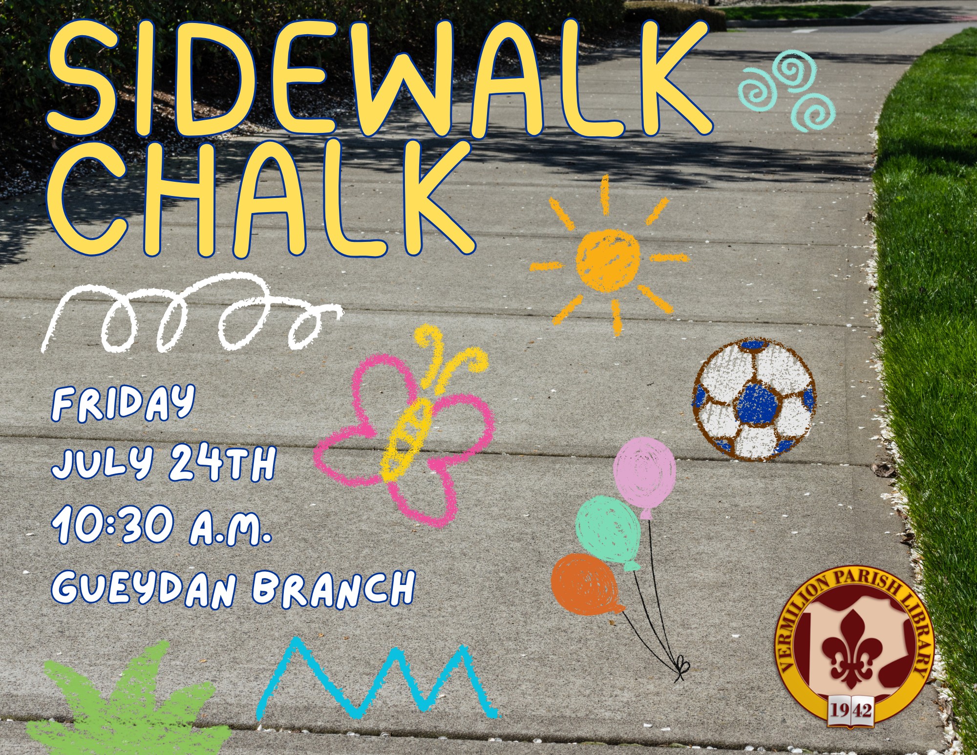 Sidewalk Chalk-Gueydan