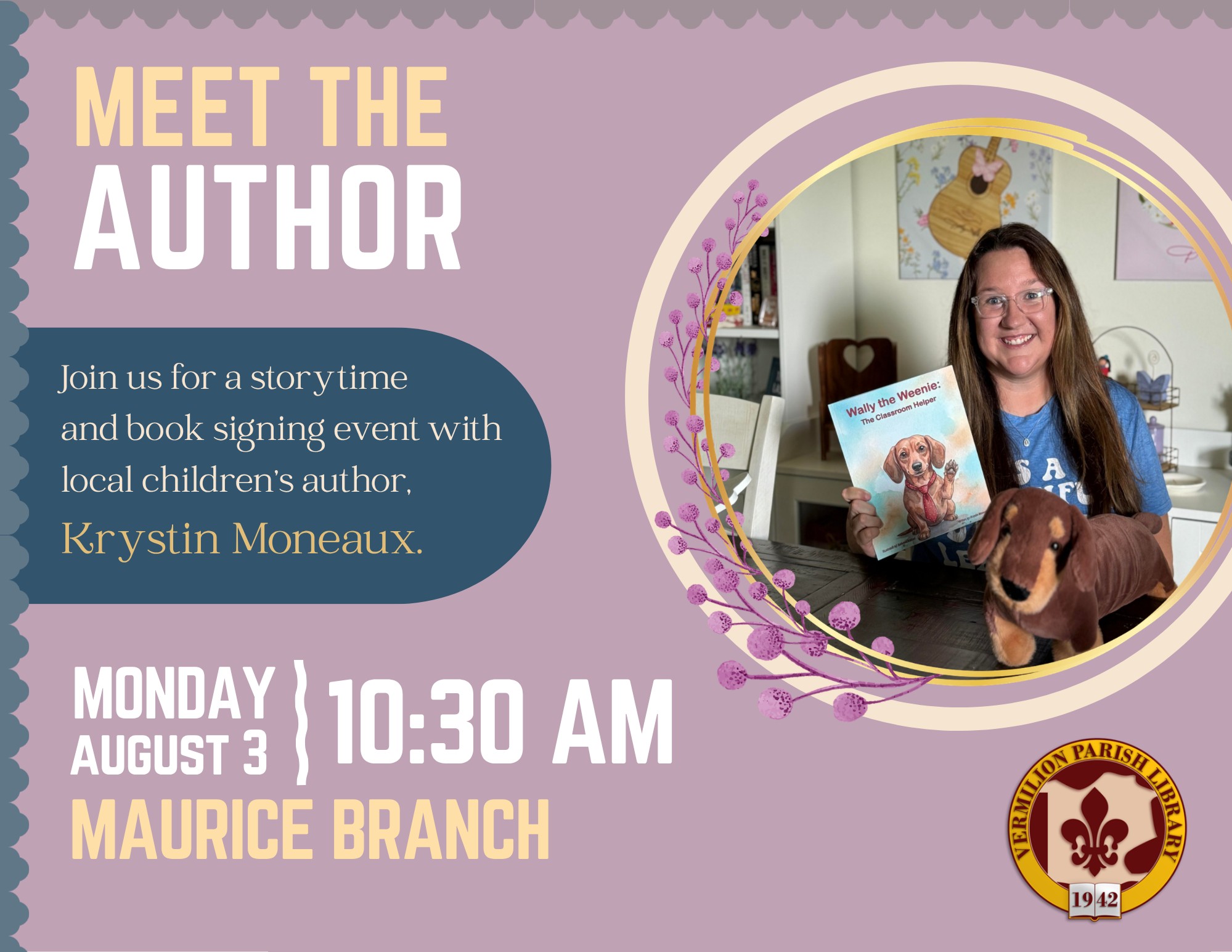 Meet the Author Krystin Moneaux–Maurice