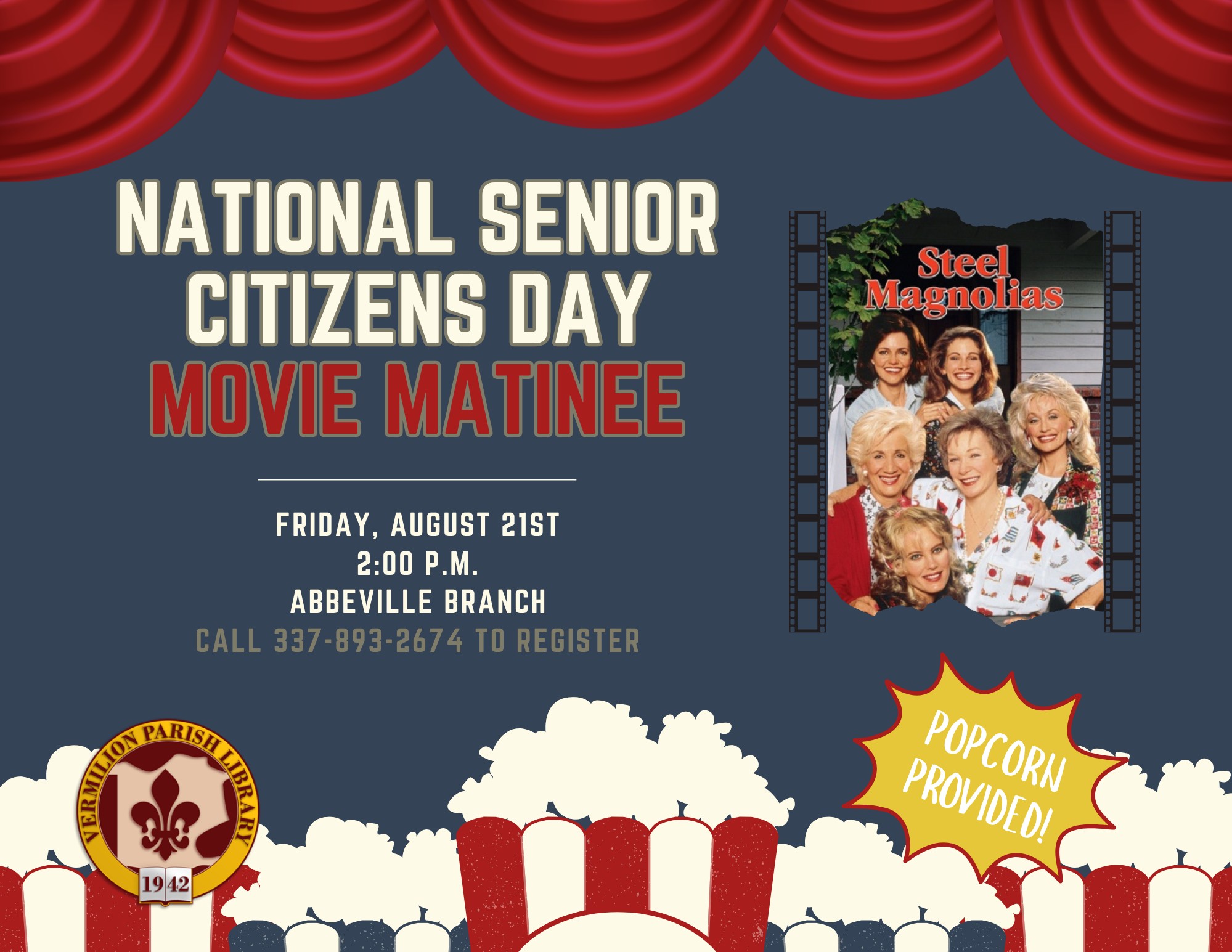 National Senior Citizen Day Movie Matinee–Abbeville