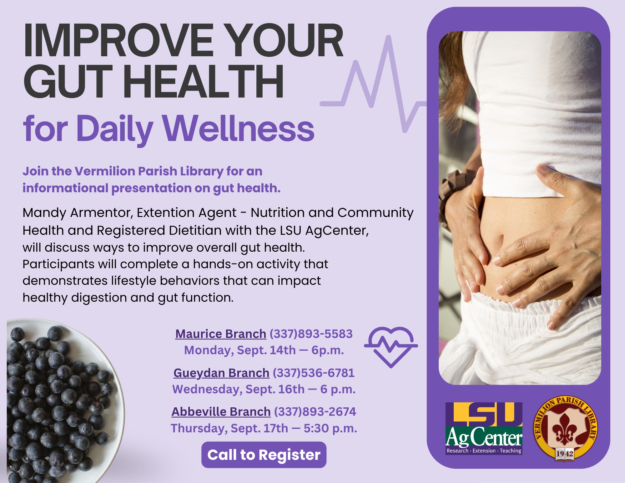 LSU AgCenter Improve Your Gut Health for Daily Wellness