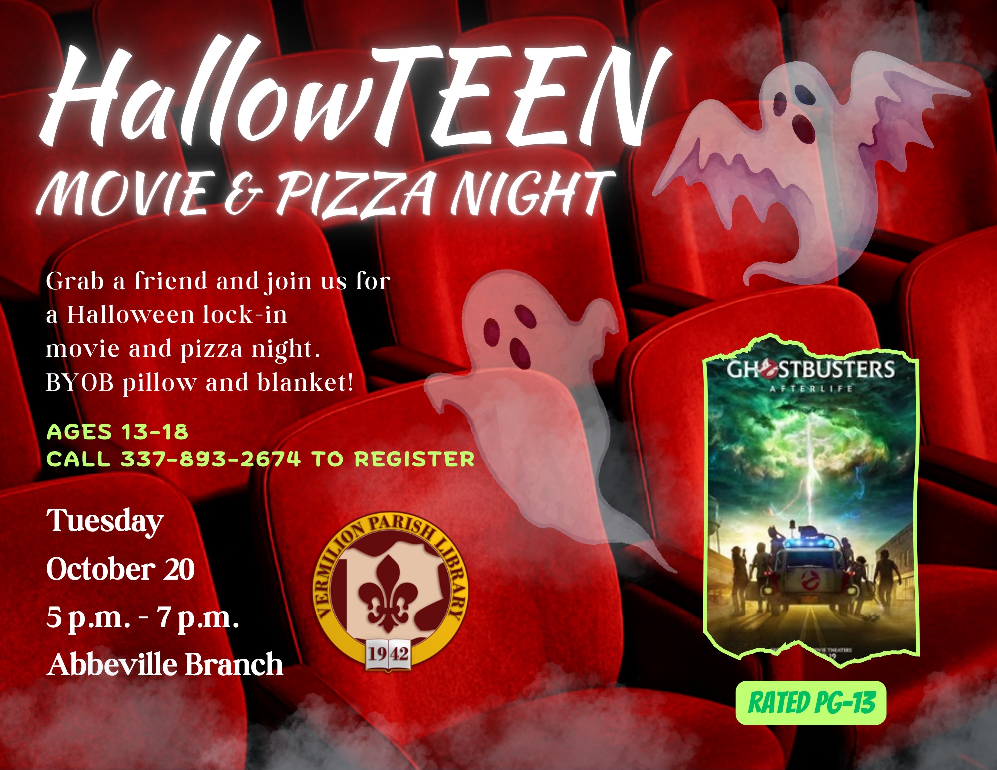 Teen Movie Night–Abbeville