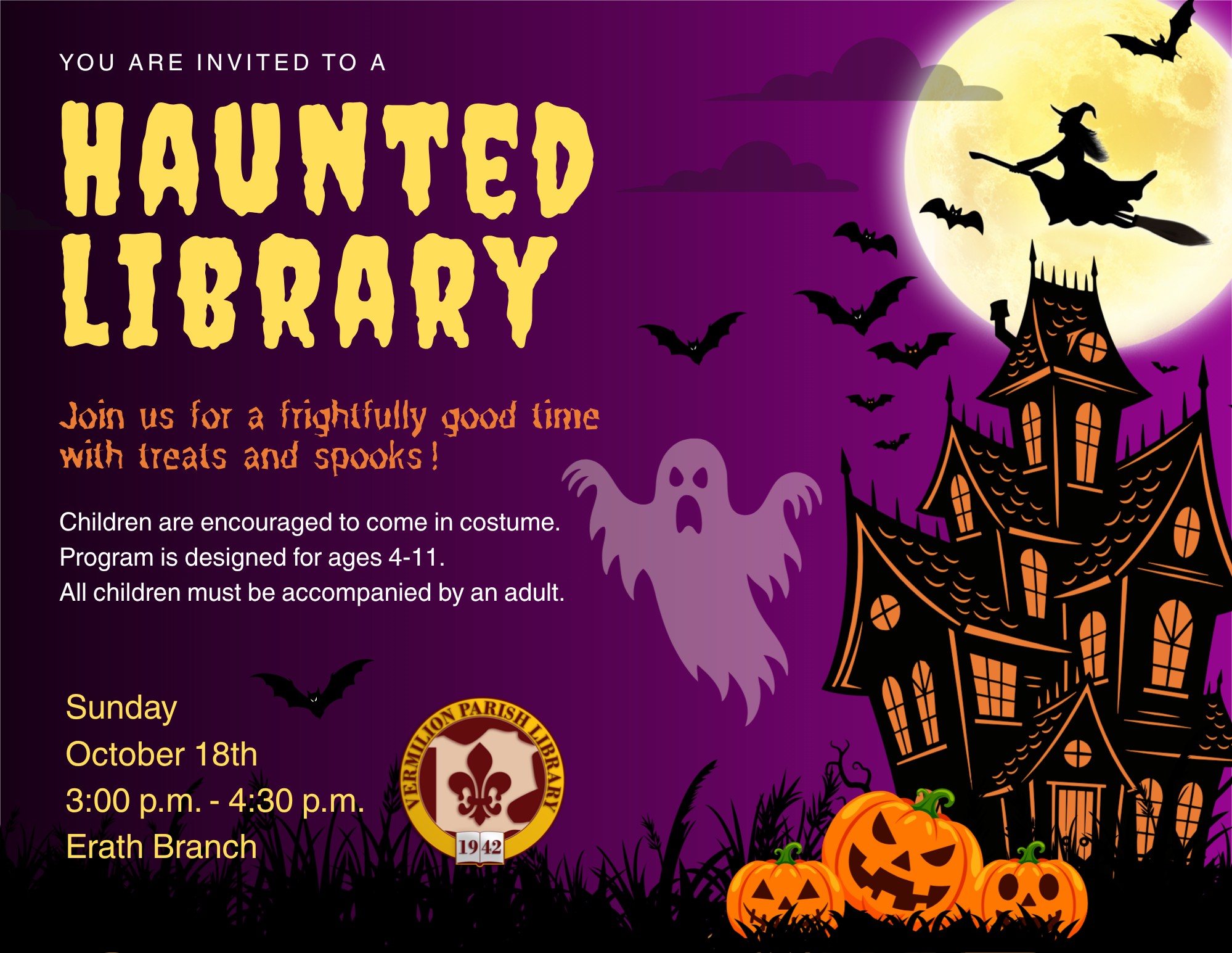 Haunted Library–Erath